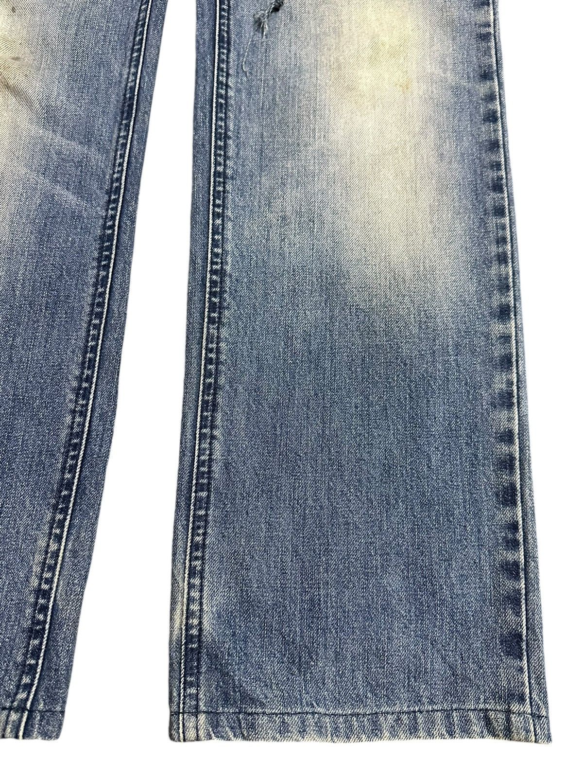Dolce & Gabbana Vintage Dolce & Gabbana Mud Faded Wash Style Distress Jeans Size US 35 - 8 Thumbnail