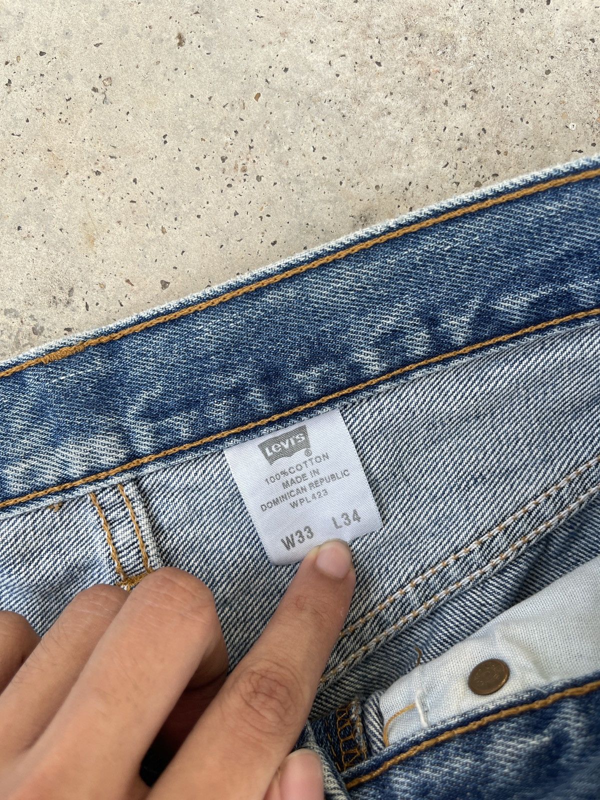 Levi's × Levi's Vintage Clothing × Vintage Levi’s 501 Vintage Y2K Faded Blue Denim Jeans Size US 32 / EU 48 - 7 Thumbnail