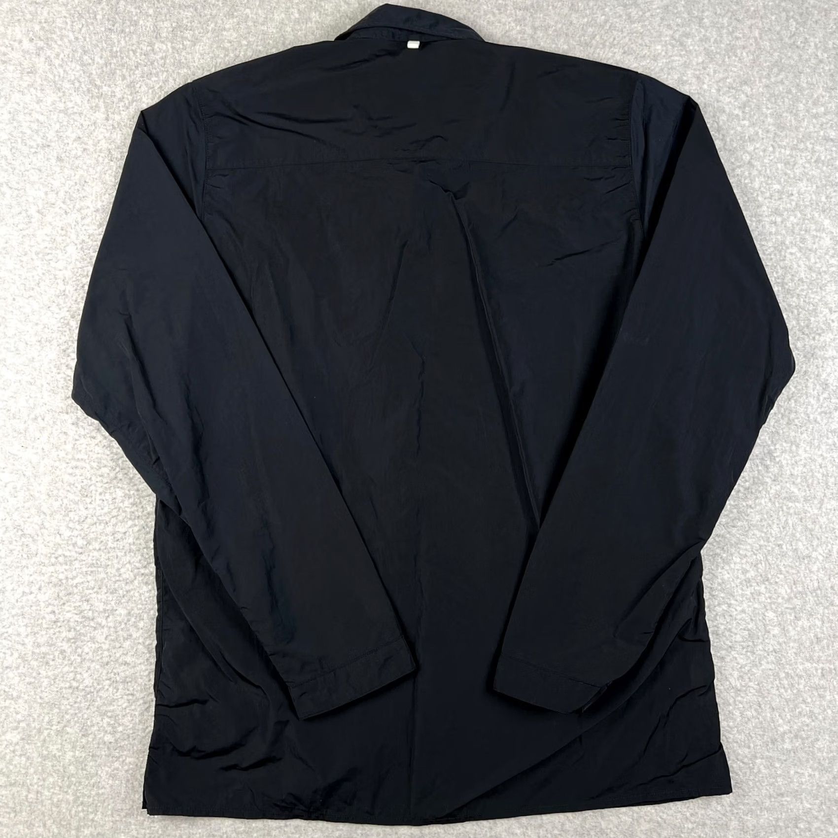 Norse Projects Norse Projects Bendt Light Jacket Snap Button XL Mens Black Windbreaker Jacket Size US XL / EU 56 / 4 - 2 Thumbnail