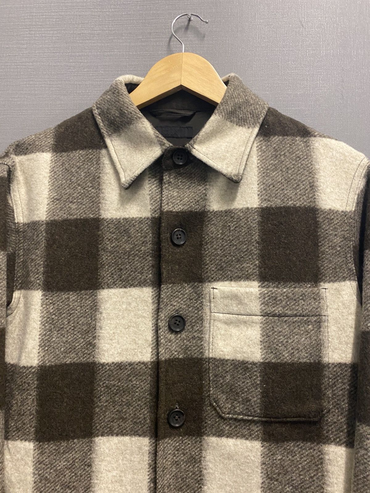Uniqlo Tartan Wool Jacket