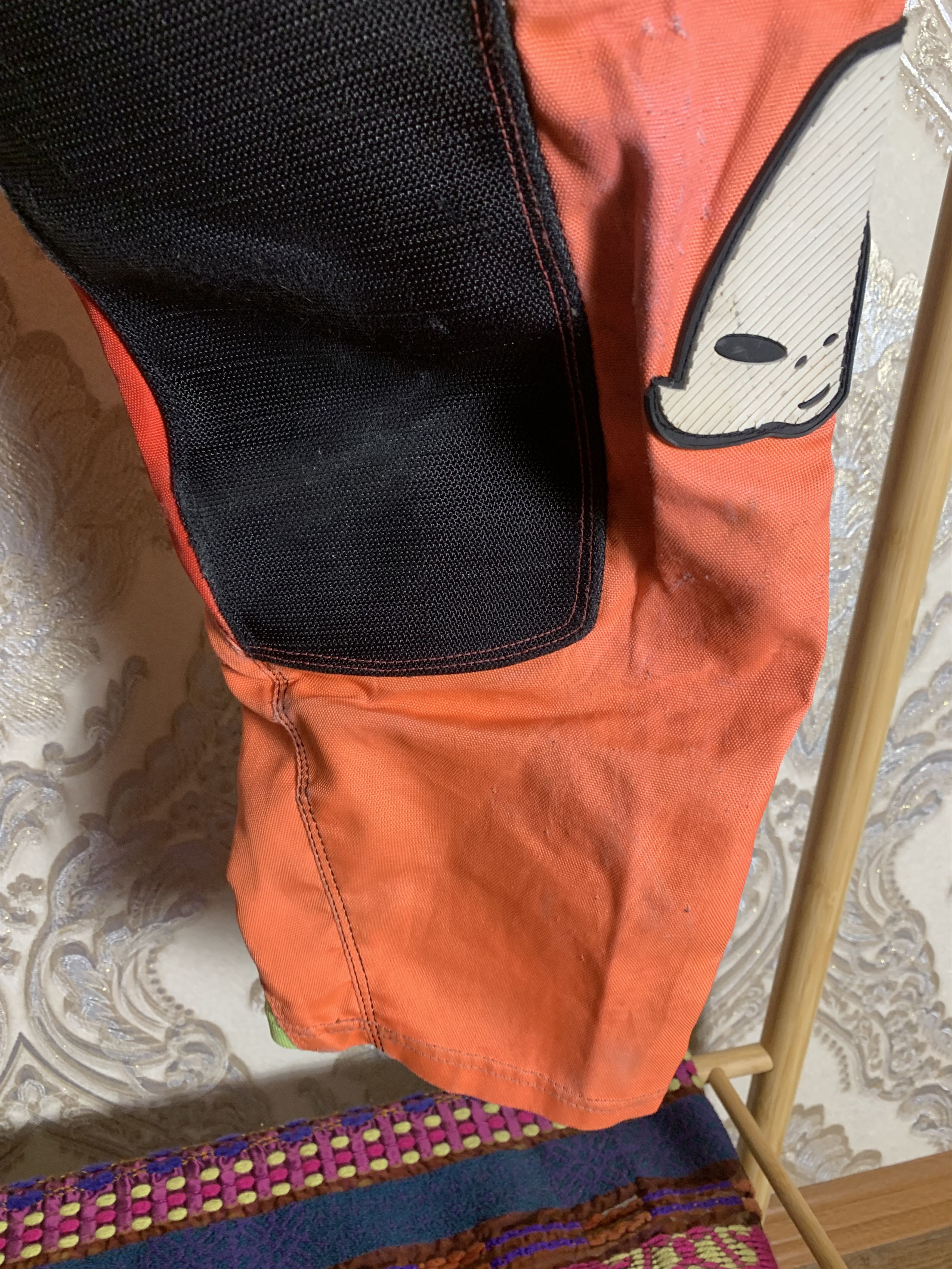 NASCAR VINTAGE UFO PLAST RACING BIKE MOTORCYCLE PANTS DESIGNER Y2K Size US 28 / EU 44 - 8 Thumbnail