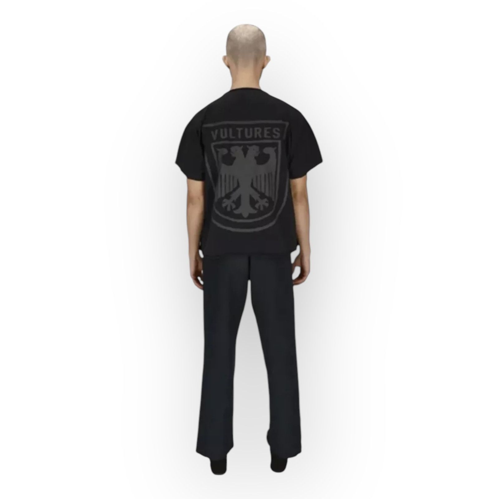 Yeezy NWOT Yeezy Kanye Vultures Official Merch Box Tee in Black Size US M / EU 48-50 / 2 - 2 Thumbnail
