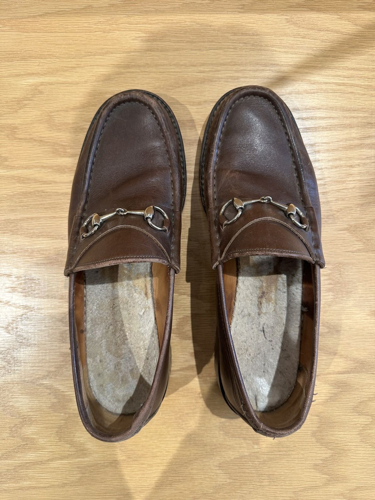 Gucci Gucci Horsebit Lug Sole Loafer Size US 10.5 / EU 43-44 - 6 Thumbnail