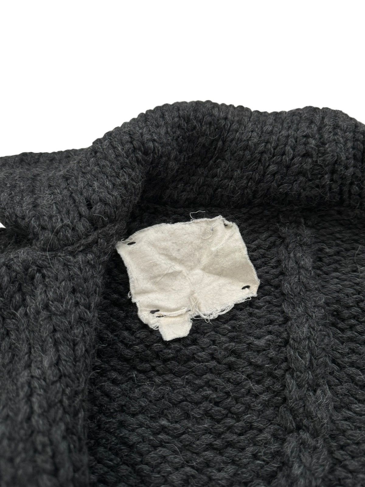 Greg Lauren 2012 OG “The Chunky Loner” Knitter Jacket (Cashmere Alpaca) Size US XL / EU 56 / 4 - 5 Thumbnail