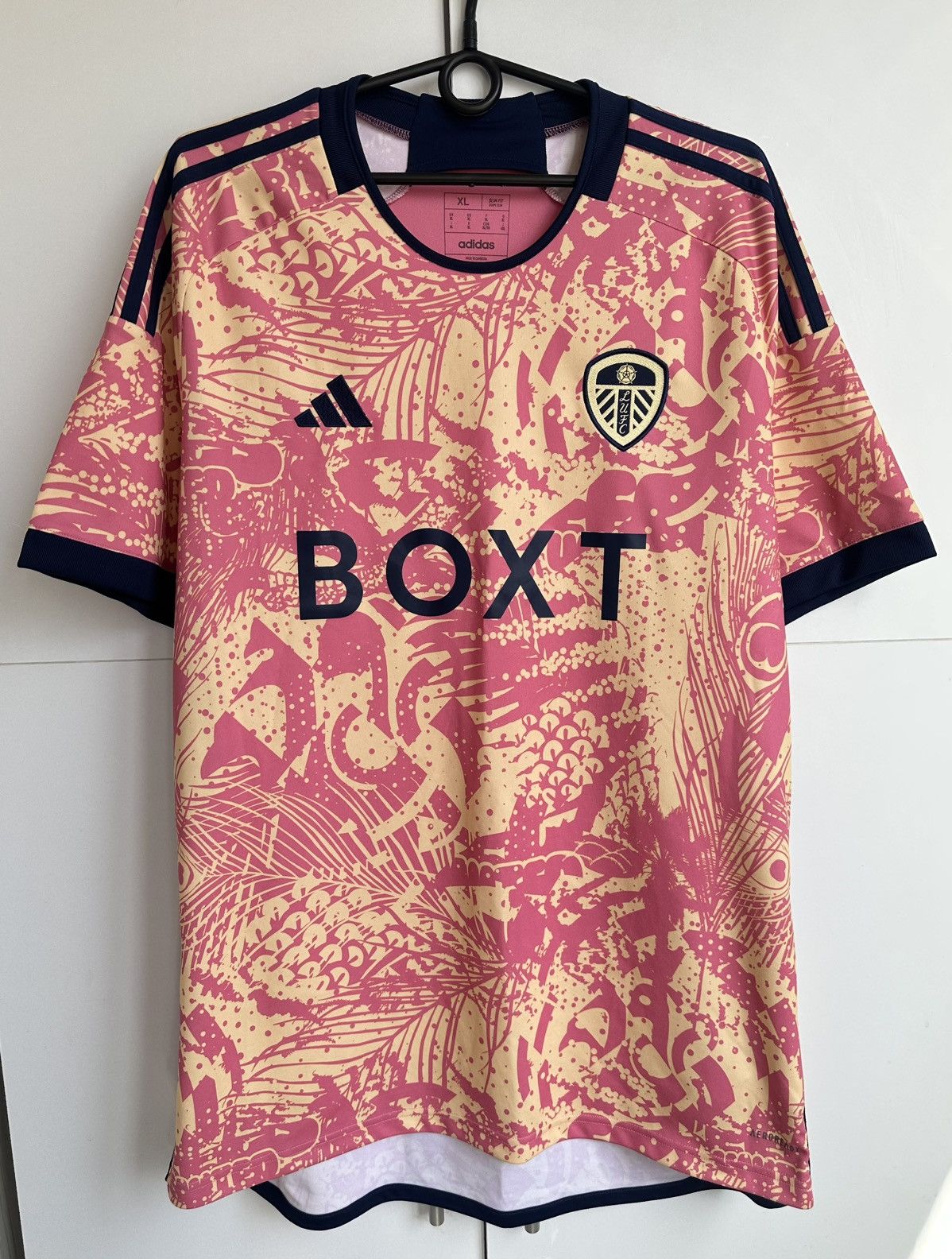 Adidas Leeds United 2023/24 Third Shirt Mens Adidas Soccer Jersey Size US XL / EU 56 / 4 - 1 Thumbnail