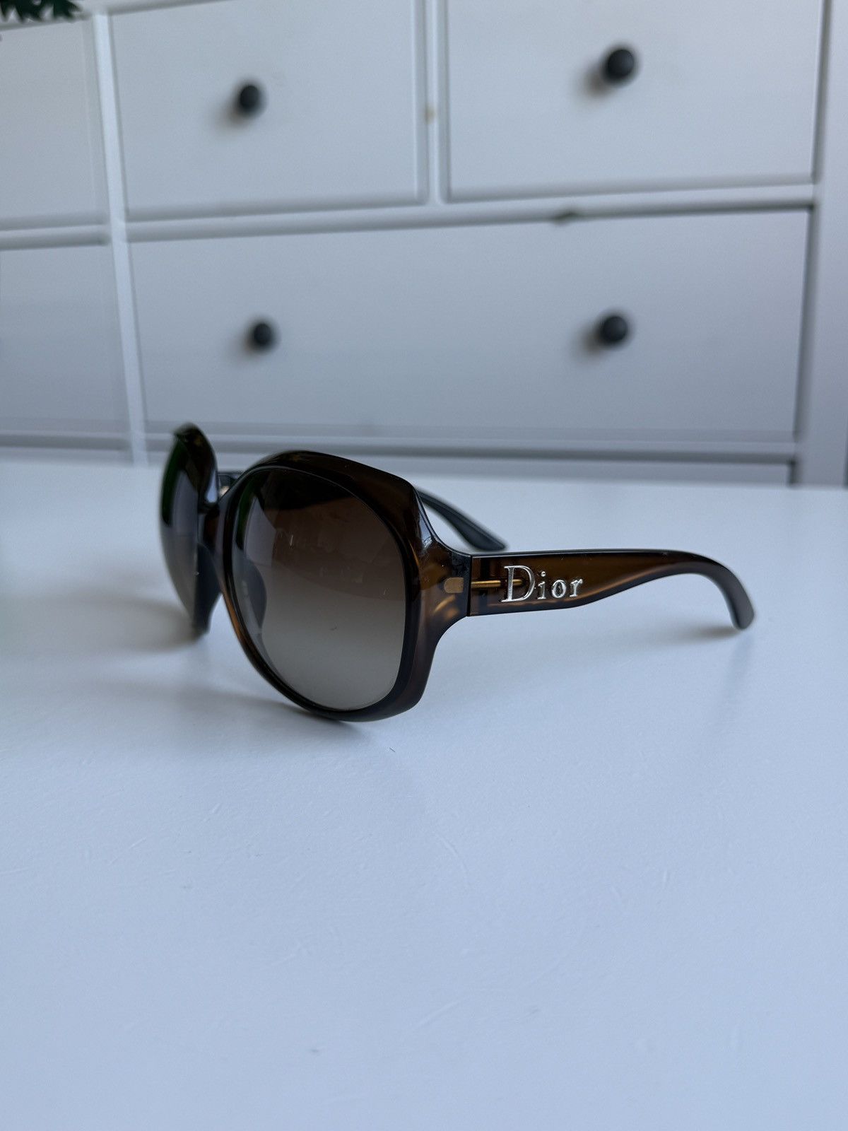 Dior Vintage y2k Dior oversized sunglasses archive designer grunge Size ONE SIZE - 3 Thumbnail