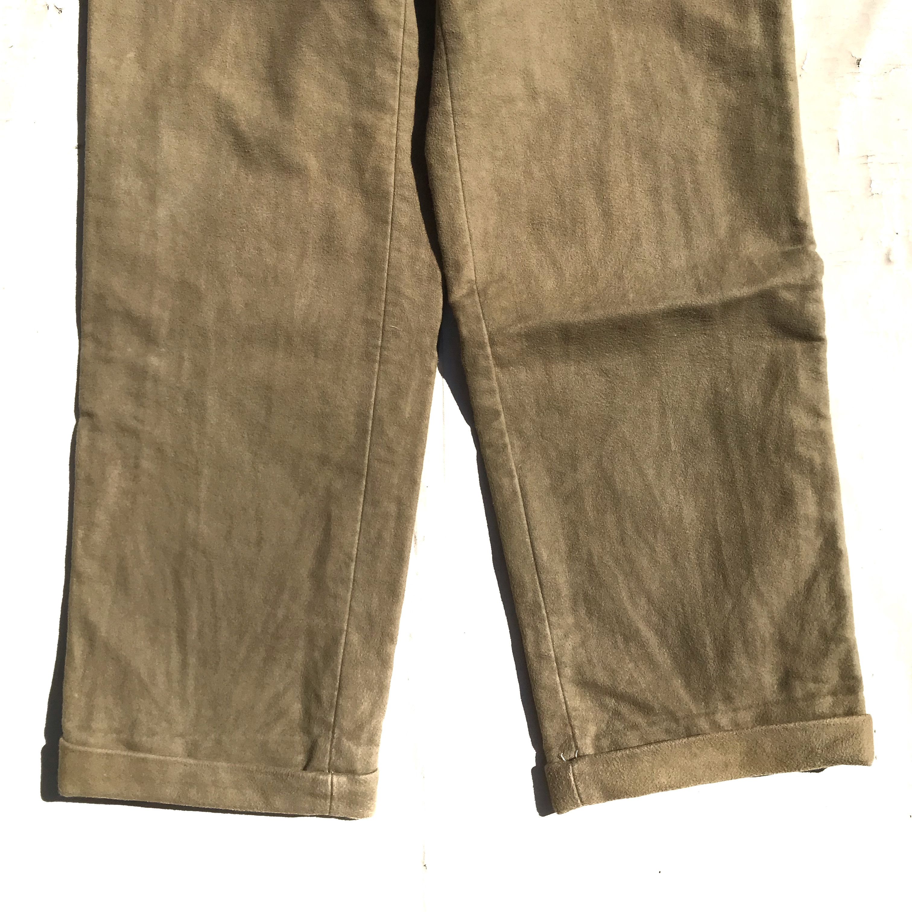 Barbour × Vintage Barbour 1987 A420 Vintage Moleskin Trouser Pants Made In Por Size US 32 / EU 48 - 6 Thumbnail