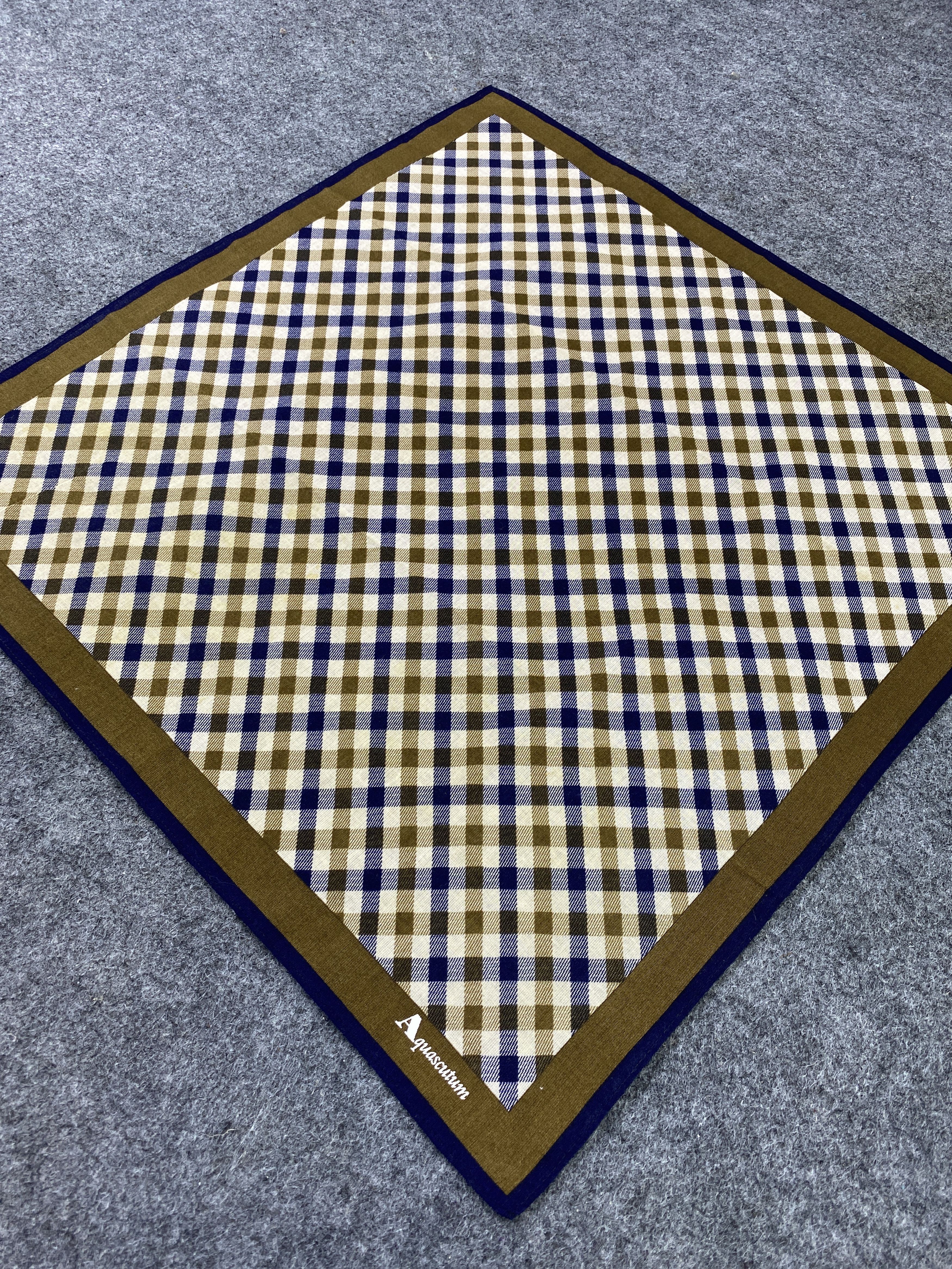 Aquascutum Aquascutum Handkerchief / Neckerchief / Bandana-B415 Size ONE SIZE - 4 Thumbnail