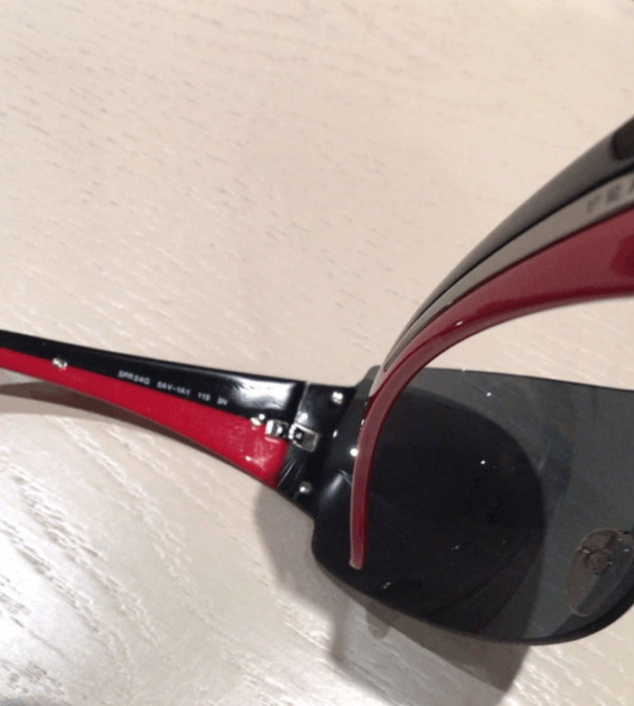 Prada PRADA Sunglasses Flame 2004 Star Mask Fire Chrome Silver Size ONE SIZE - 4 Thumbnail