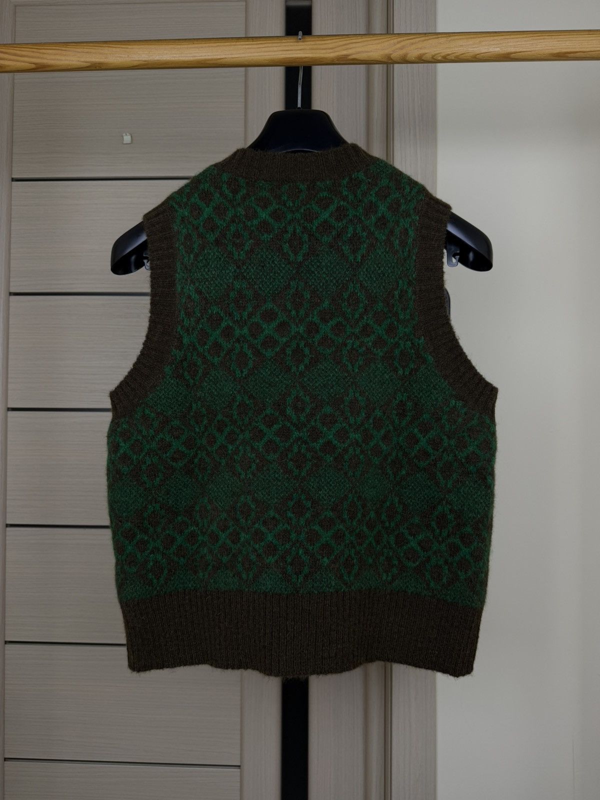 Soeur SOEUR Namaste Sleeveless alpaca Knitted Jumper size S-M Size M / US 6-8 / IT 42-44 - 4 Thumbnail