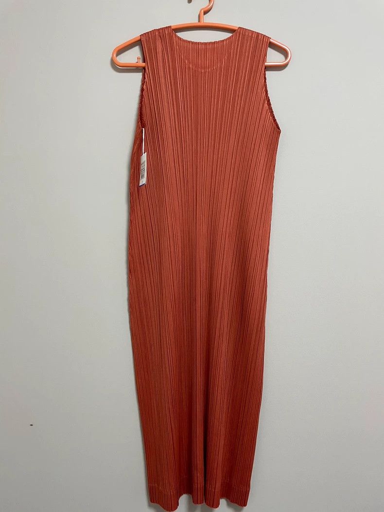 Issey Miyake Issey Miyake A dirty orange dress Size M / US 6-8 / IT 42-44 - 3 Thumbnail