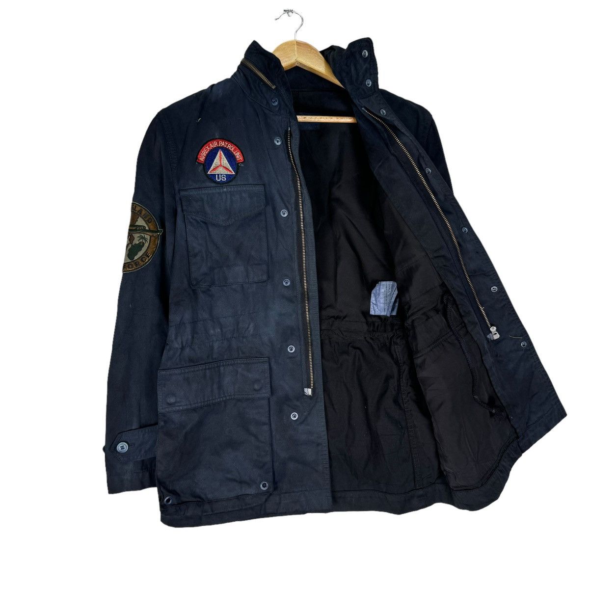 CDG by Comme des Garcons × Comme des Garcons × Comme des Garcons Homme 🔥CDGH FW2007 MILITARY TYPE M65 PATCH JACKET Size US S / EU 44-46 / 1 - 6 Thumbnail