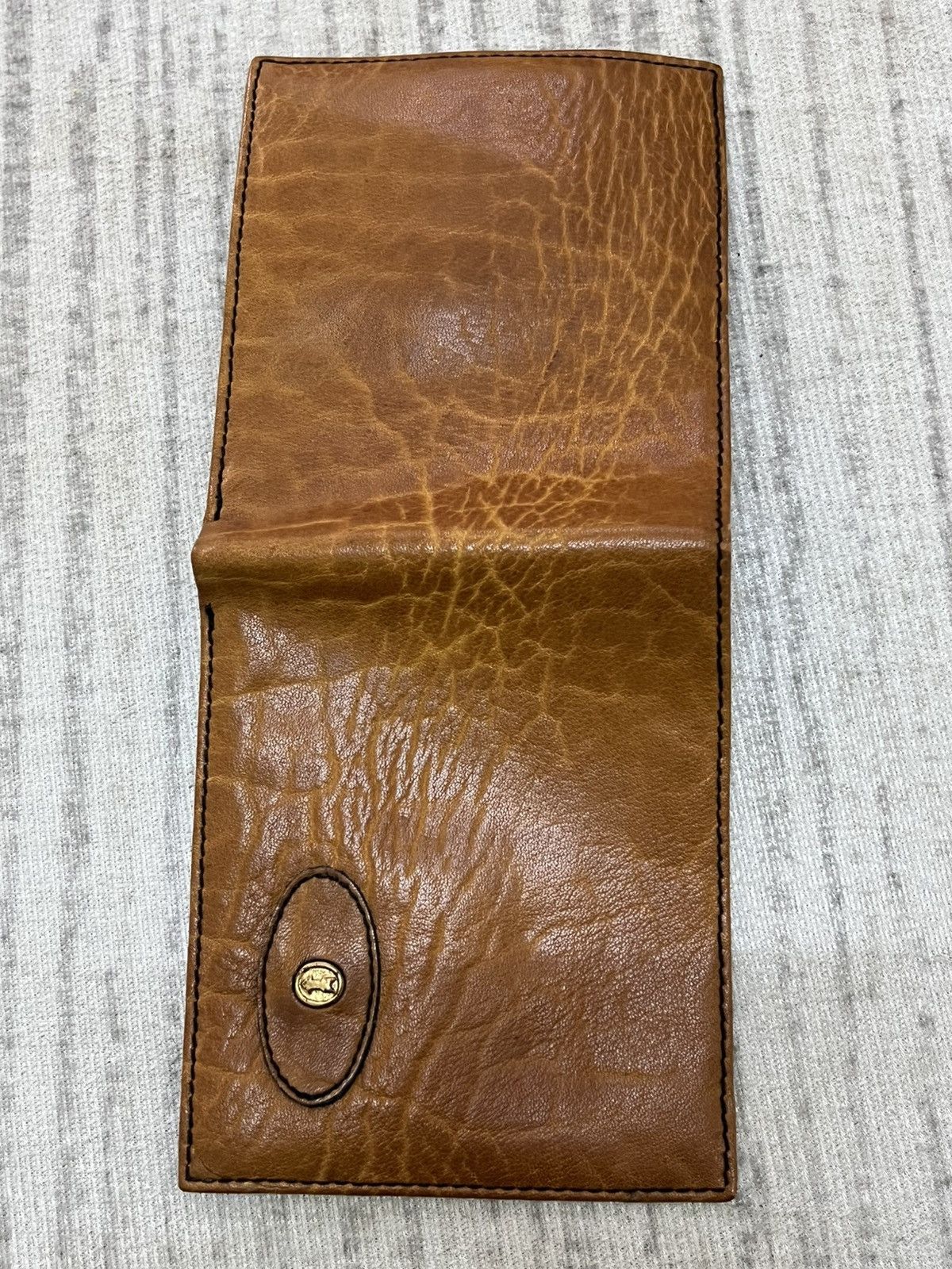 Leather Vintage 80s west germany leather wallet Size ONE SIZE - 1 Thumbnail