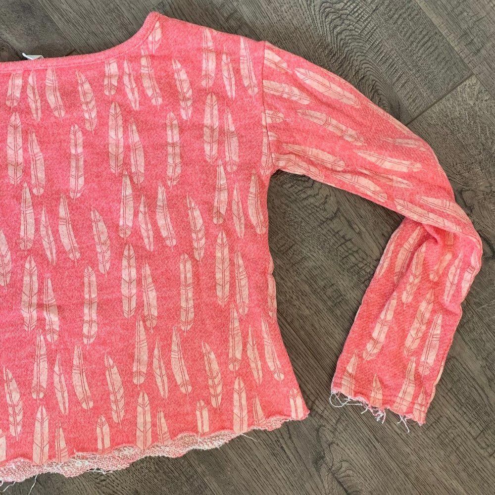Designer Bethany Mota Let's Run Away Crop Sweatshirt, XS Size XS / US 0-2 / IT 36-38 - 9 Thumbnail