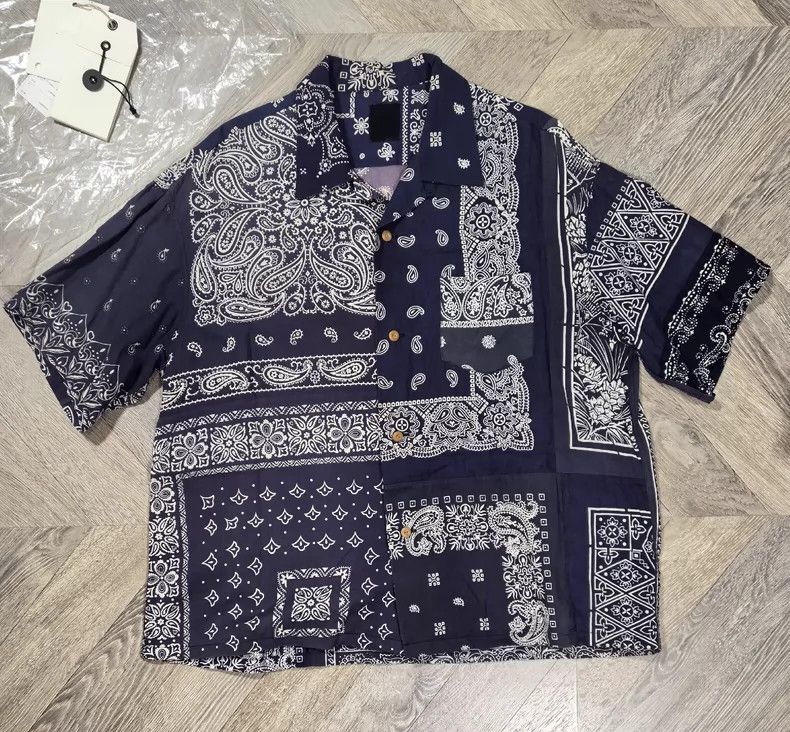 Visvim VISVIM Bandana Print Short Sleeve Shirt-2506
