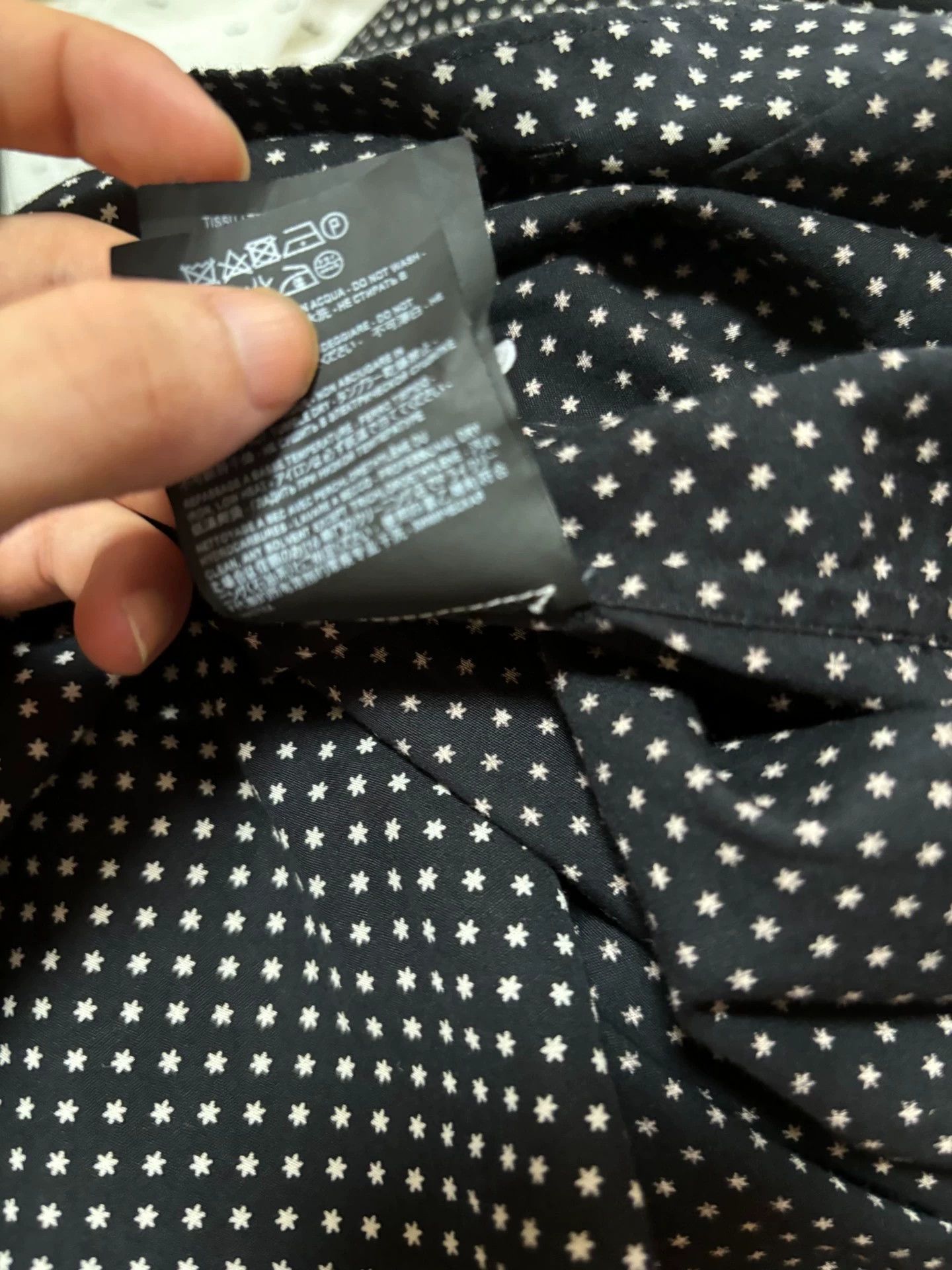 Saint Laurent Paris Saint Laurent SLP 16SS black white star shirt 38 S new Size US S / EU 44-46 / 1 - 8 Thumbnail
