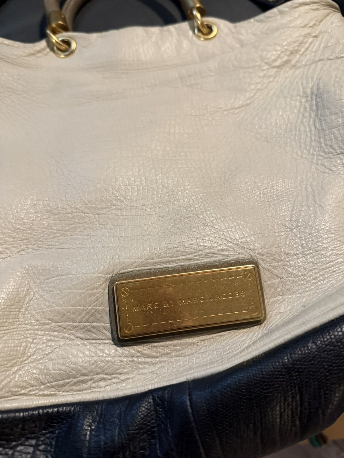 Marc by Marc Jacobs Too Hot to Handle Tri-Color Lizard Embossed Leather Handbag Size ONE SIZE - 3 Thumbnail