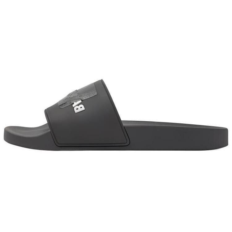 Balenciaga o1w1db10625 Pool Slides Sandals in Black Size US 11 / IT 41 - 1 Preview