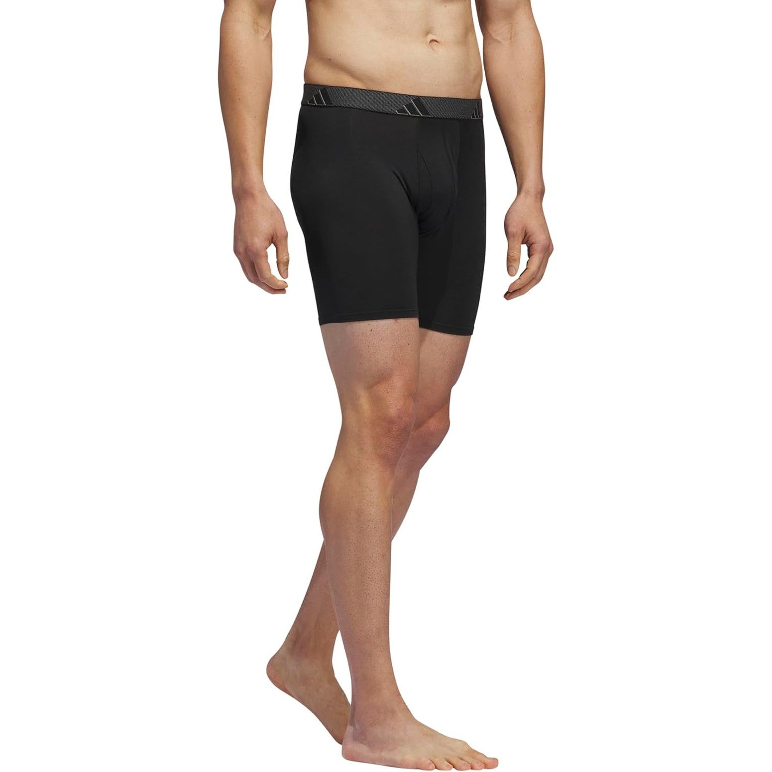 Adidas New 3 Pack Adidas Mens XL Microfiber Boxer Briefs Underwear Size ONE SIZE - 2 Thumbnail