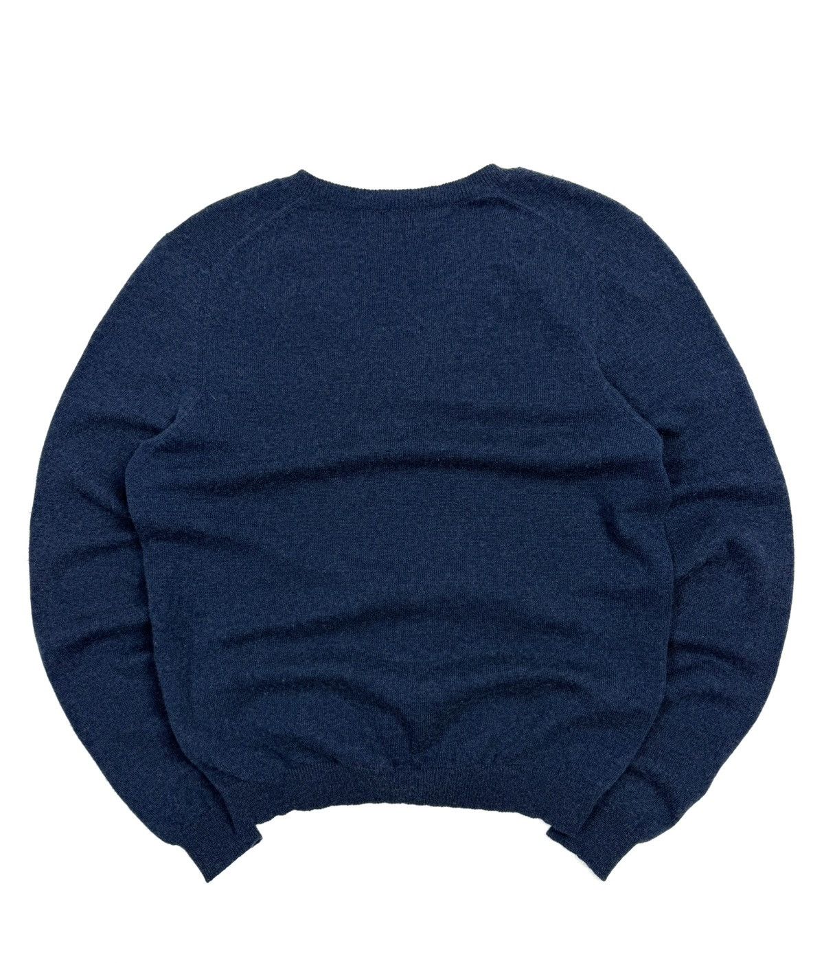 Allude Allude Cashmere Wool Crystal Flower V-neck Knit Sweater L Size L / US 10 / IT 46 - 6 Thumbnail