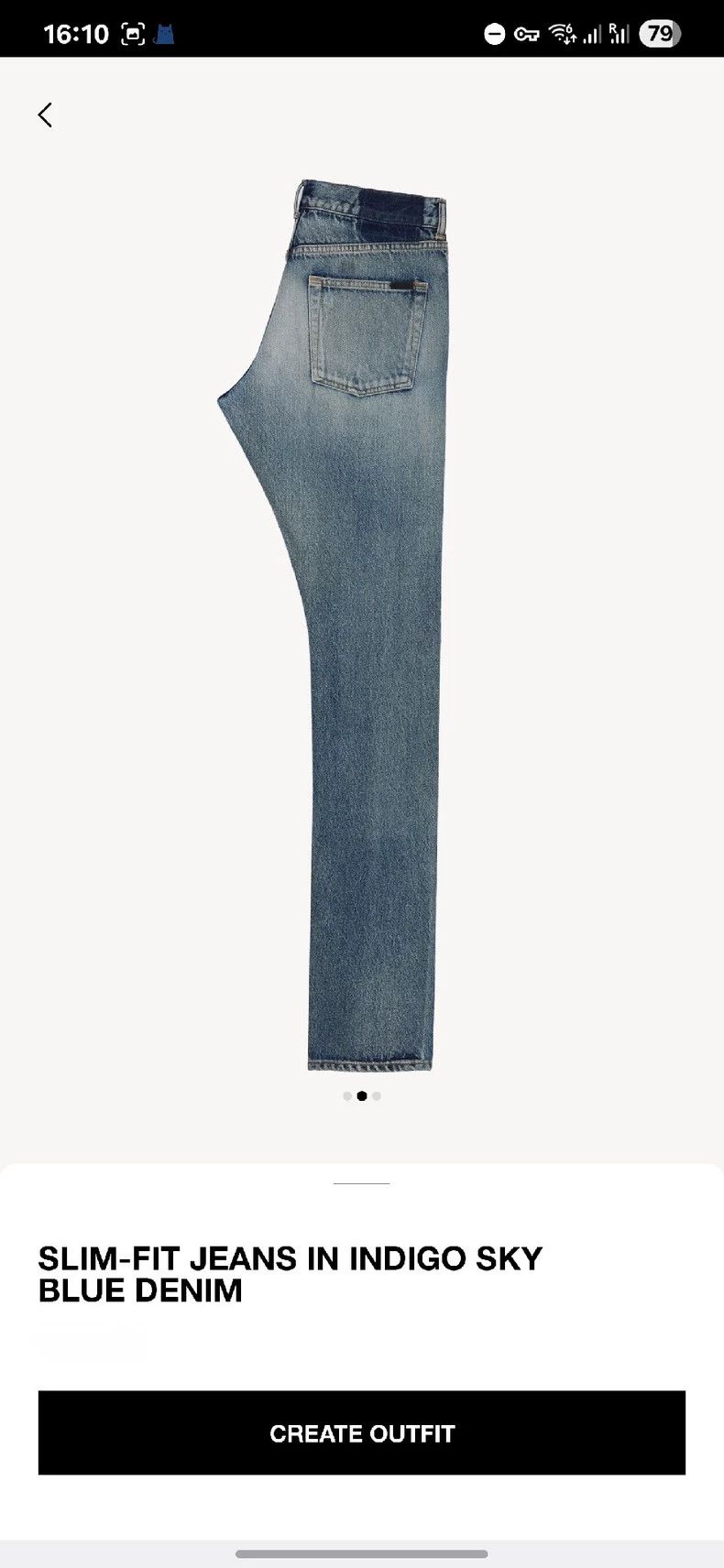 Saint Laurent Paris Saint Laurent Paris Indigo Slim Jeans 2505-Nextarrow Size US 28 / EU 44 - 2 Thumbnail