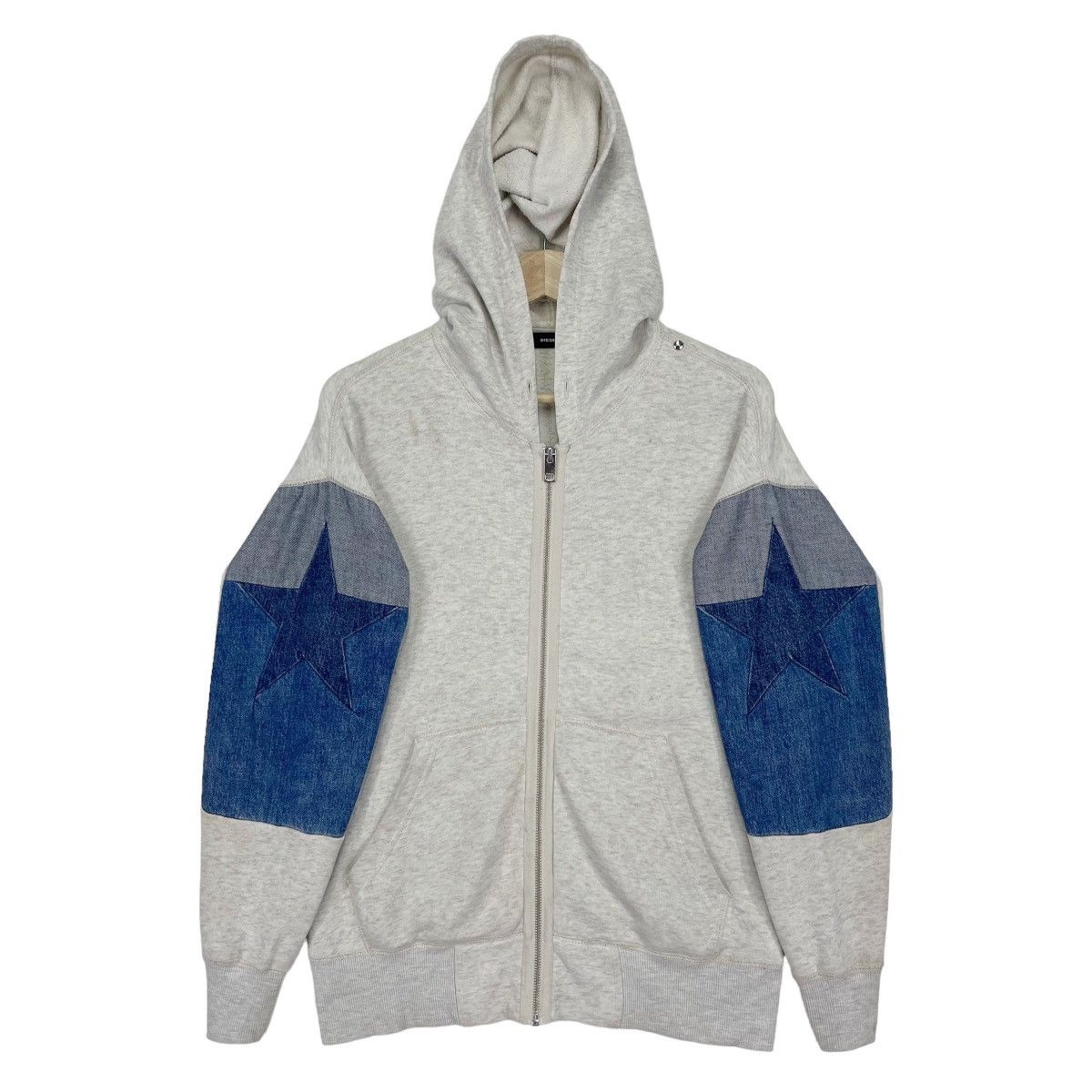Diesel × Vintage Vintage Diesel Zip Up Sweater Size US M / EU 48-50 / 2 - 1 Thumbnail