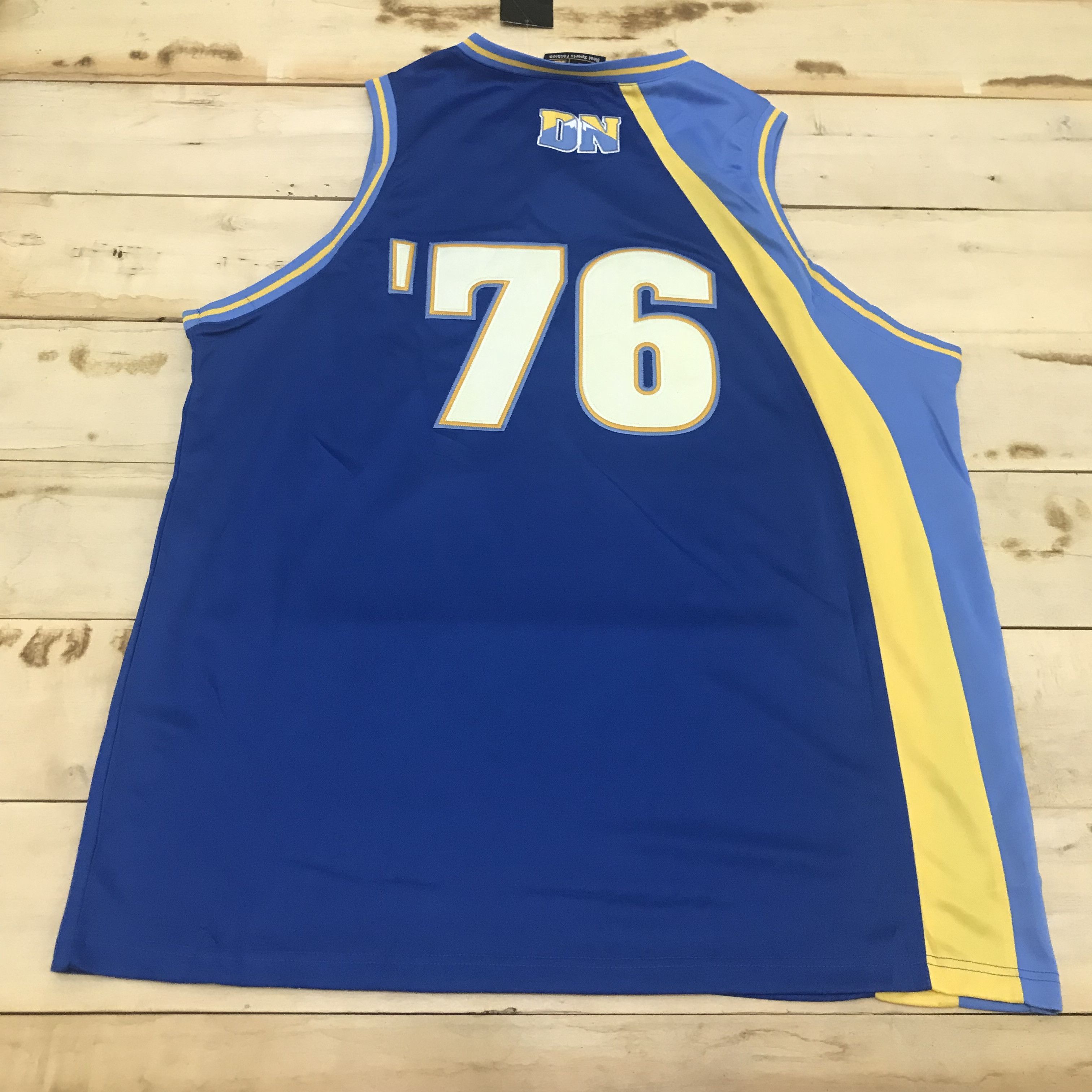 NBA F1 NWT NBA BIGMAN NUGGETS DN 76 JERSEY Size US XXL / EU 58 / 5 - 2 Thumbnail