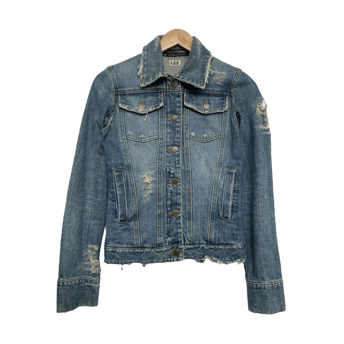Le Grande Bleu (L.G.B.) Lgb denim jacket | Grailed