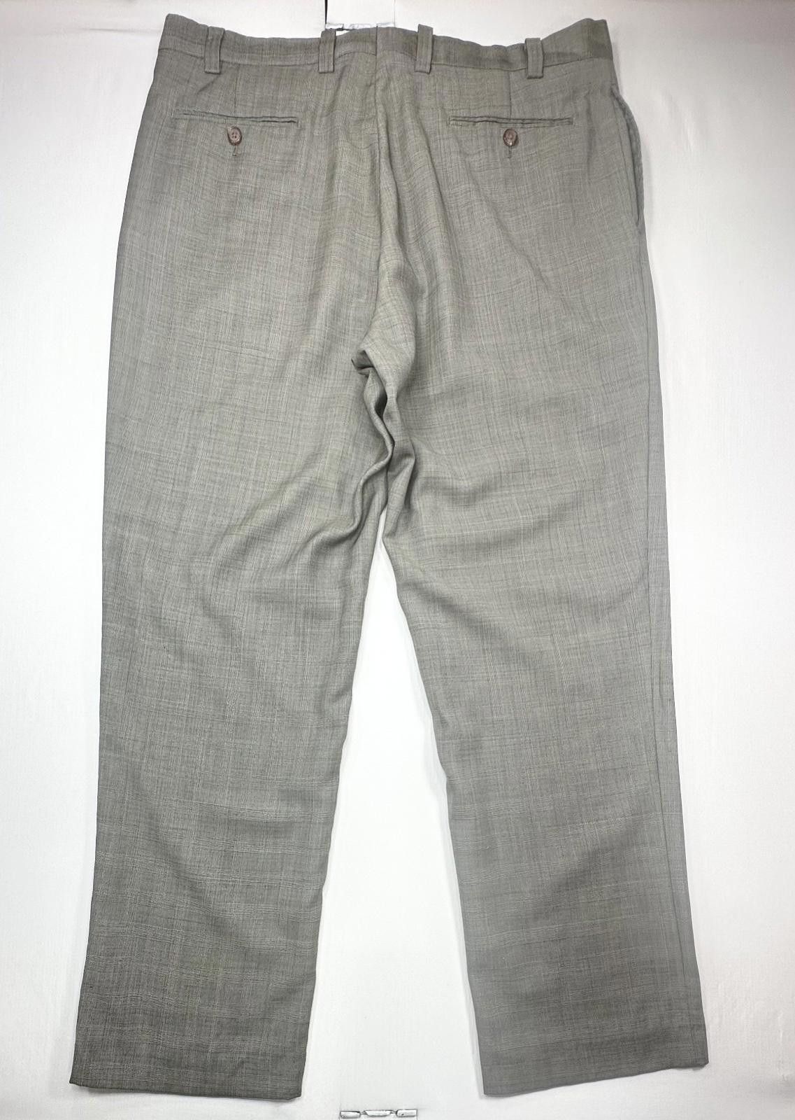 Lauren Ralph Lauren Lauren Ralph Lauren Wool Flat Front Dress Pants Gray 36/32 Size US 36 / EU 52 - 2 Thumbnail