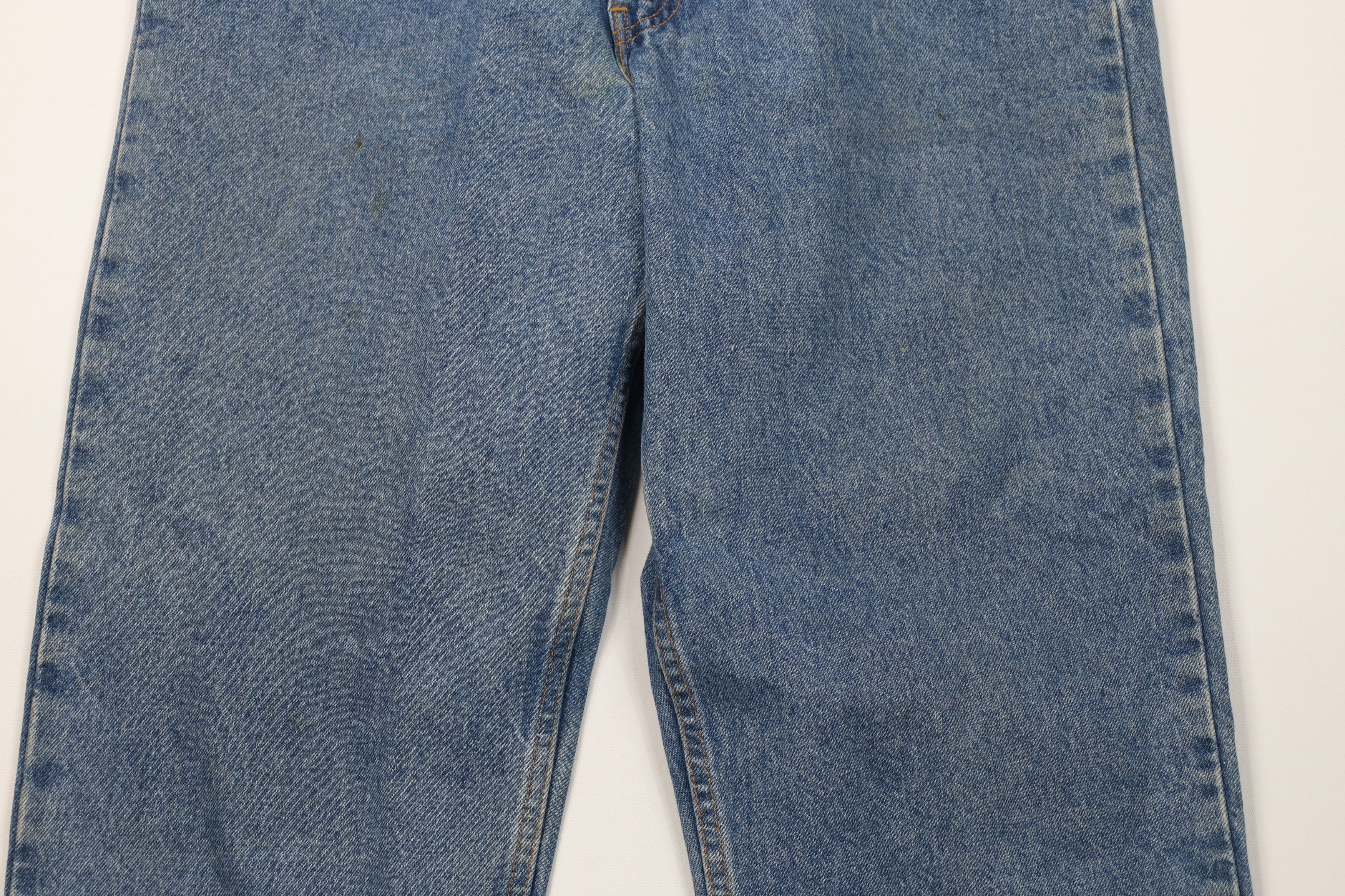 Levi's Vintage 90s Levis 550 Fit Denim Jeans Blue Cotton USA Size US 36 / EU 52 - 3 Thumbnail