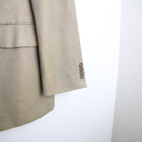 Arnold Brant Arnold Brant 100% Bamboo Single Breasted Tailored Blazer Size 40S - 9 Thumbnail
