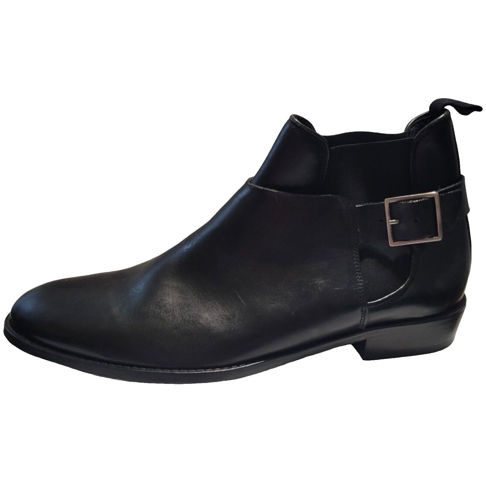 Sandro Sandro Paris Wyatt Black Smooth Leather Men display picture 1