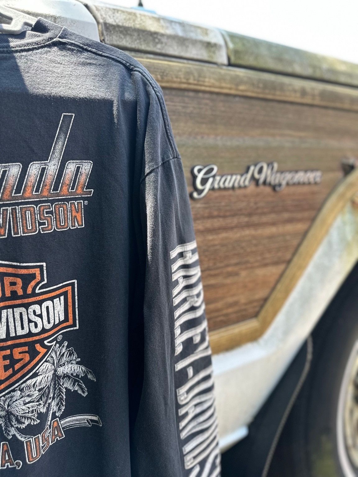 Harley Davidson Triple print Harley Long Sleeve Size US XL / EU 56 / 4 - 3 Thumbnail