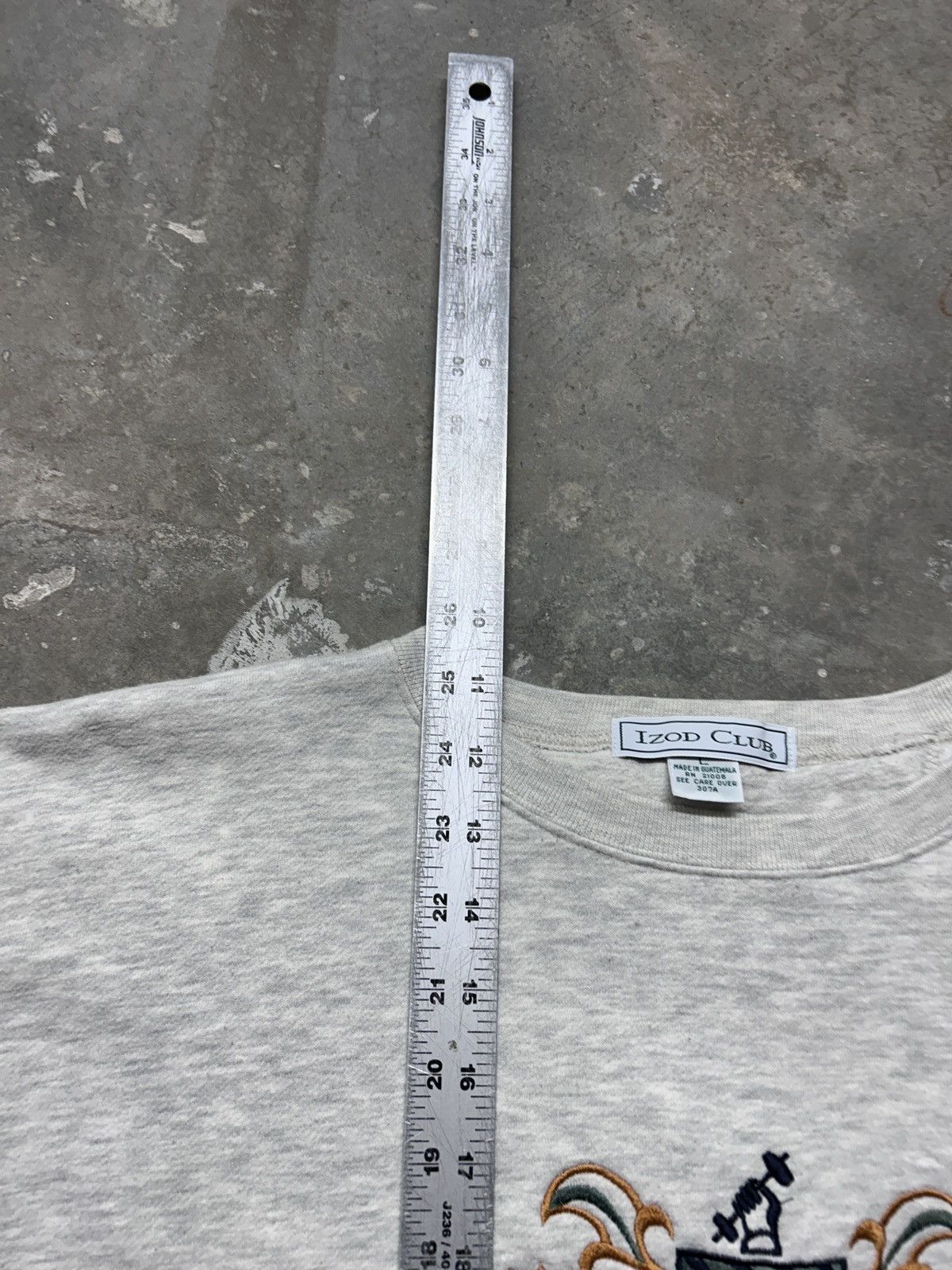 Izod Vintage 90’s Izod Club Embroidered Sweatshirt Size US L / EU 52-54 / 3 - 4 Thumbnail