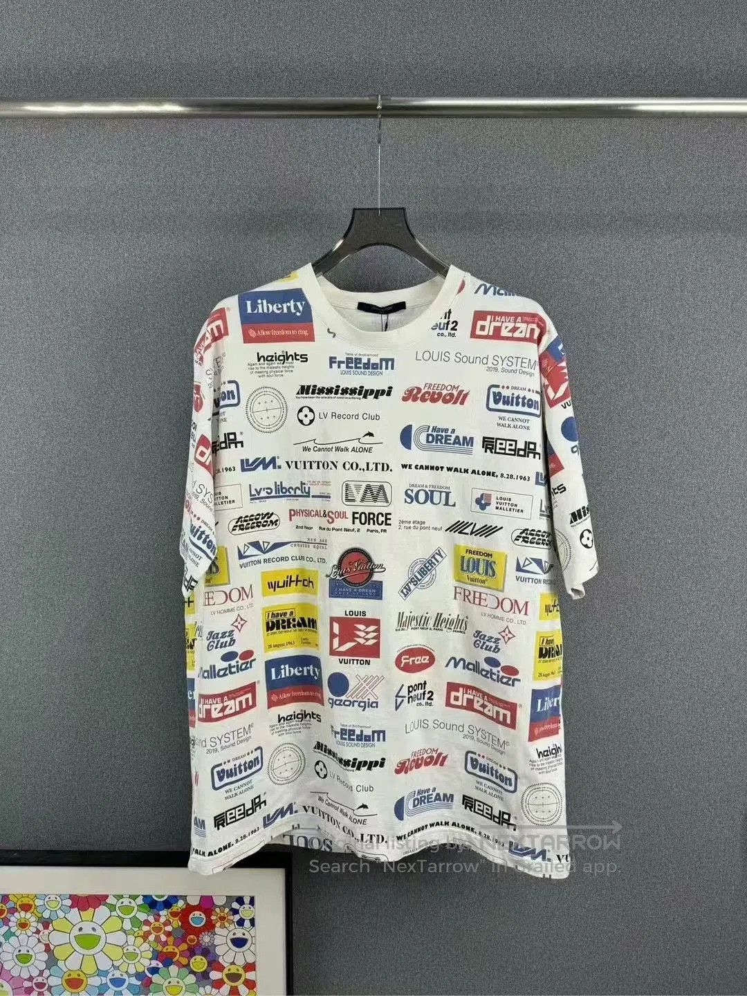 Louis Vuitton louis vuitton logo short sleeve t. Size US L / EU 52-54 / 3 - 1 Thumbnail