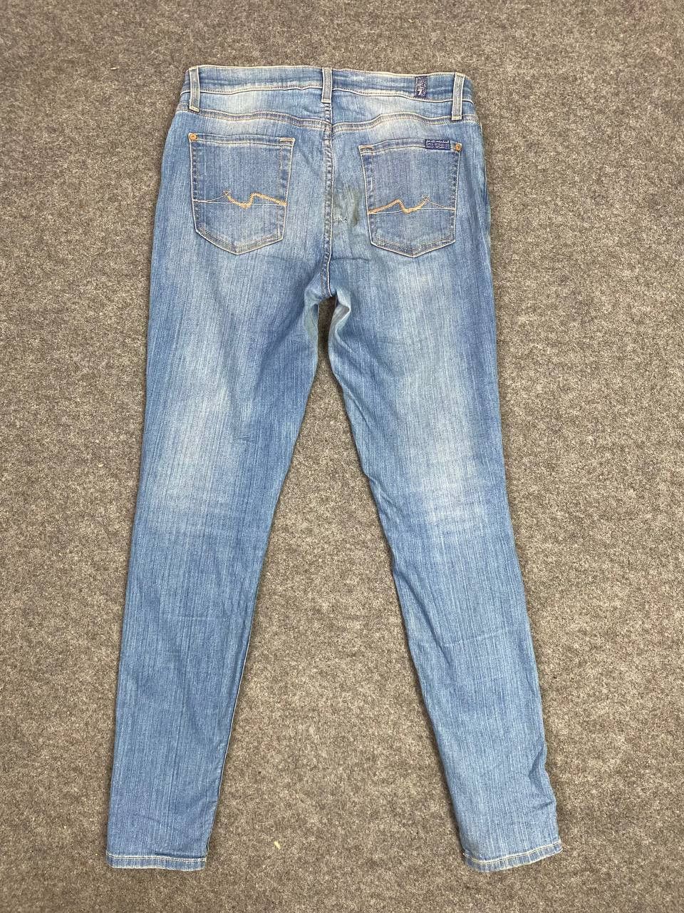 7 For All Mankind 7 for all mankind distressed denim nice design Size 32" / US 10 / IT 46 - 1 Thumbnail