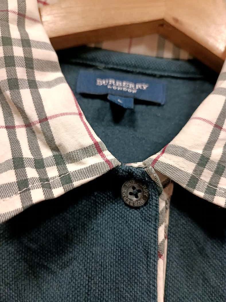 Burberry × Burberry Prorsum × Vintage vintage burberry nova check polo shirt Size US M / EU 48-50 / 2 - 3 Thumbnail