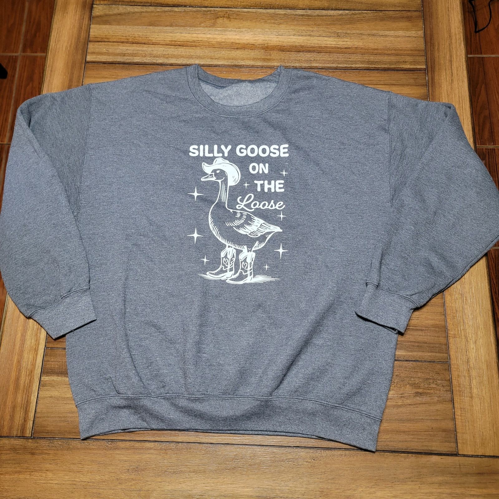Other Silly Goose On The Loose LS Unisex Sweatshirt - Size XL Size XL / US 12-14 / IT 48-50 - 1 Thumbnail