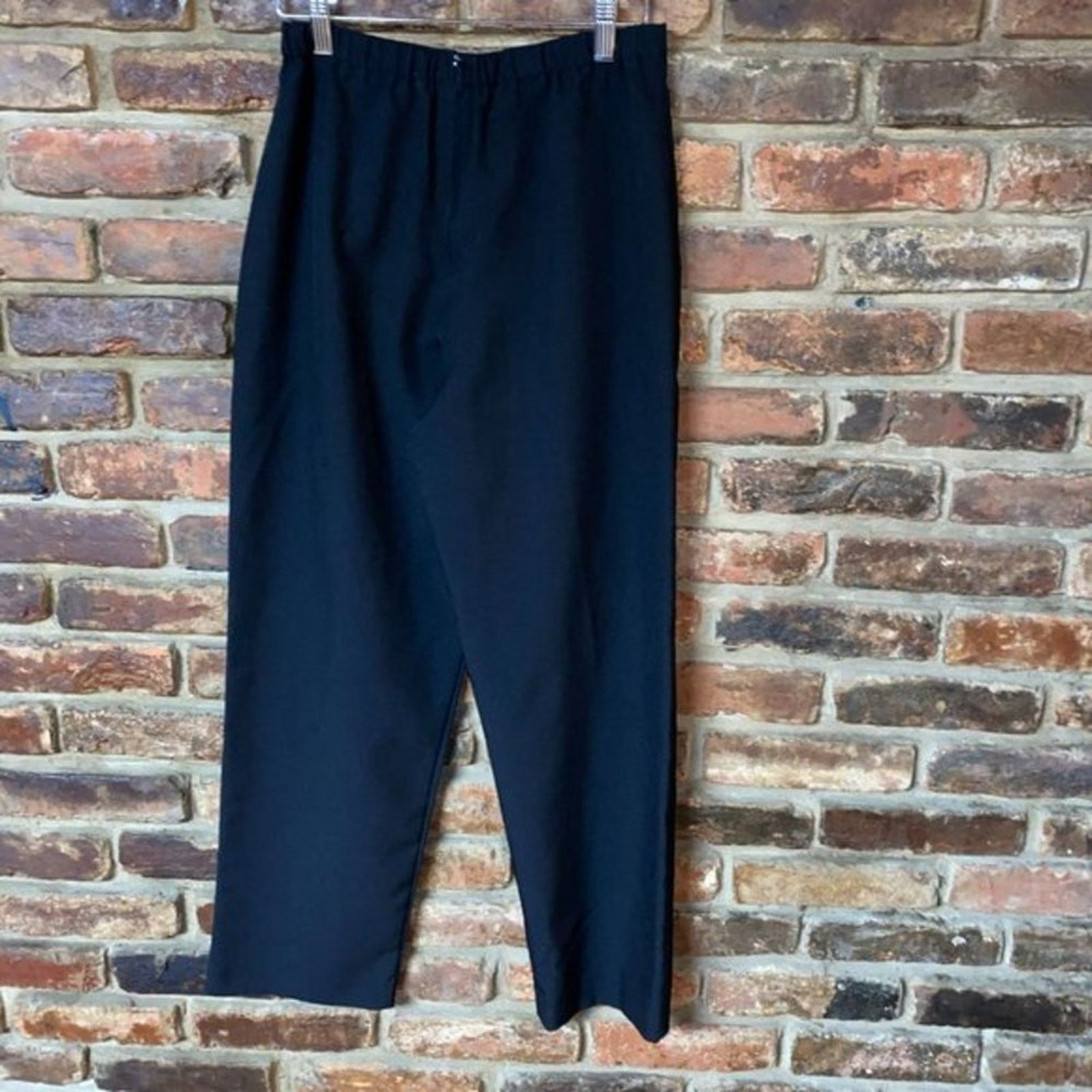 Other Solid Black Straight Leg Dress Pants Chinos Women's Size 6* Size 28" / US 6 / IT 42 - 5 Thumbnail