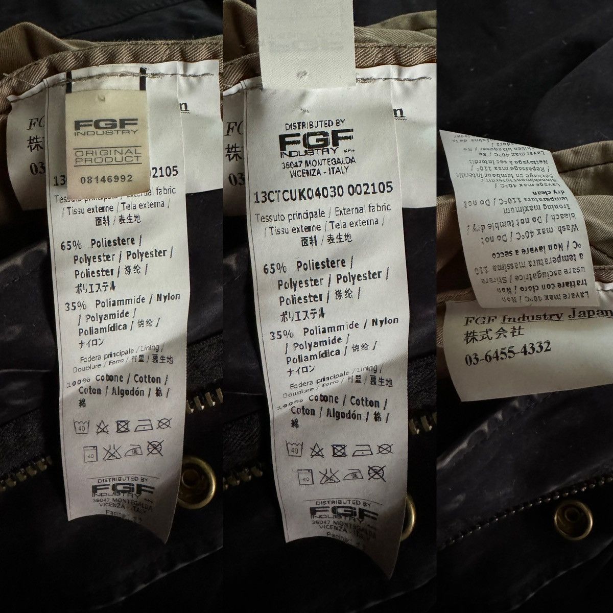 Ten C Ten C OJJ Deck Fishtail Faded Parka Jacket Size US M / EU 48-50 / 2 - 9 Thumbnail