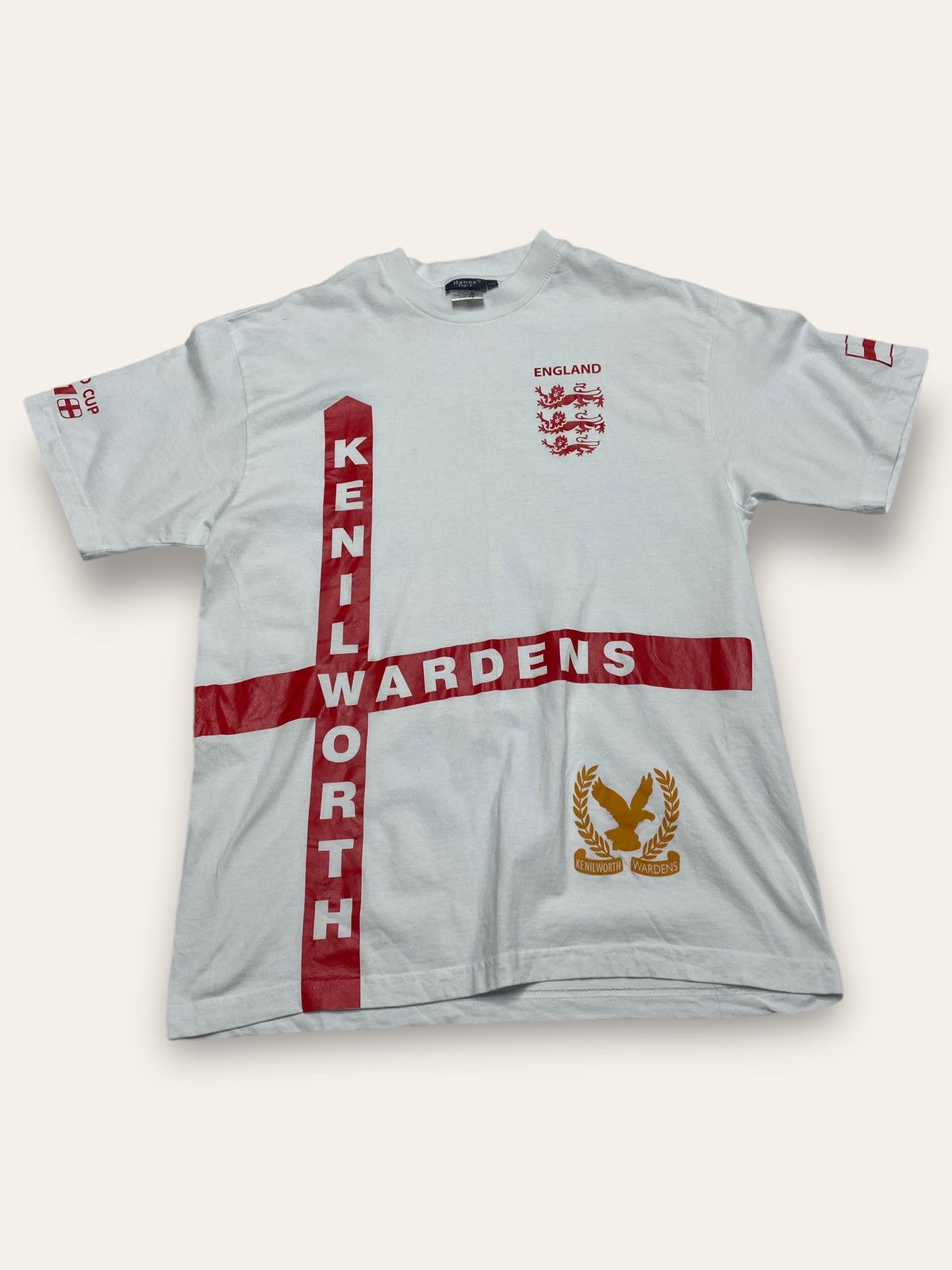 Vintage Vintage 2010 ENGLAND Kneilworth Wardens Big Logo Tee Size US M / EU 48-50 / 2 - 1 Thumbnail
