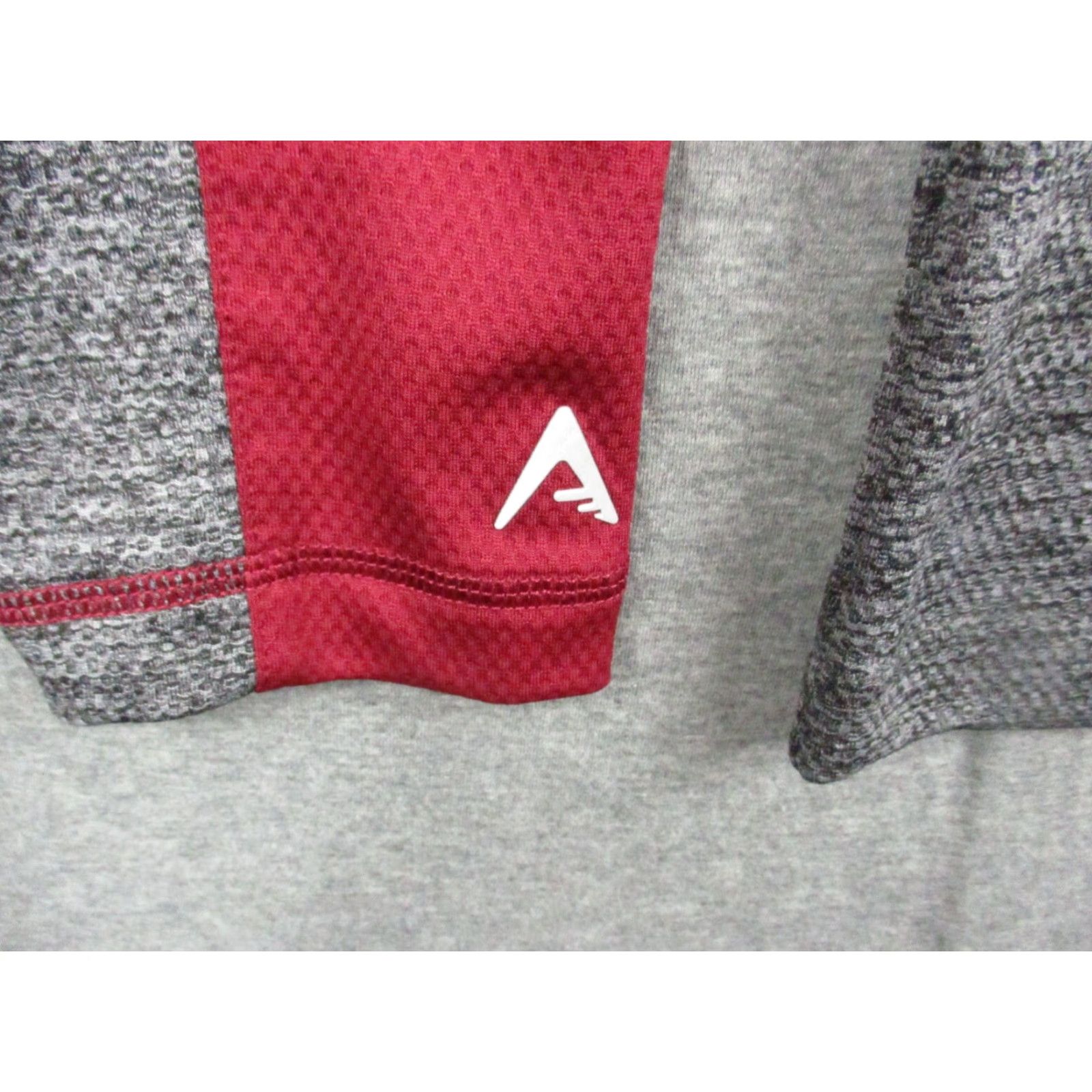 Vintage Antiqua 1/4 Zip Pullover Medium Gray Burgandy Men's Long Sleeve Stretch Shirt Regular Size M Gray Royal Theme Apparel Performance Golf VINTAGE No Size US M / EU 48-50 / 2 - 2 Thumbnail
