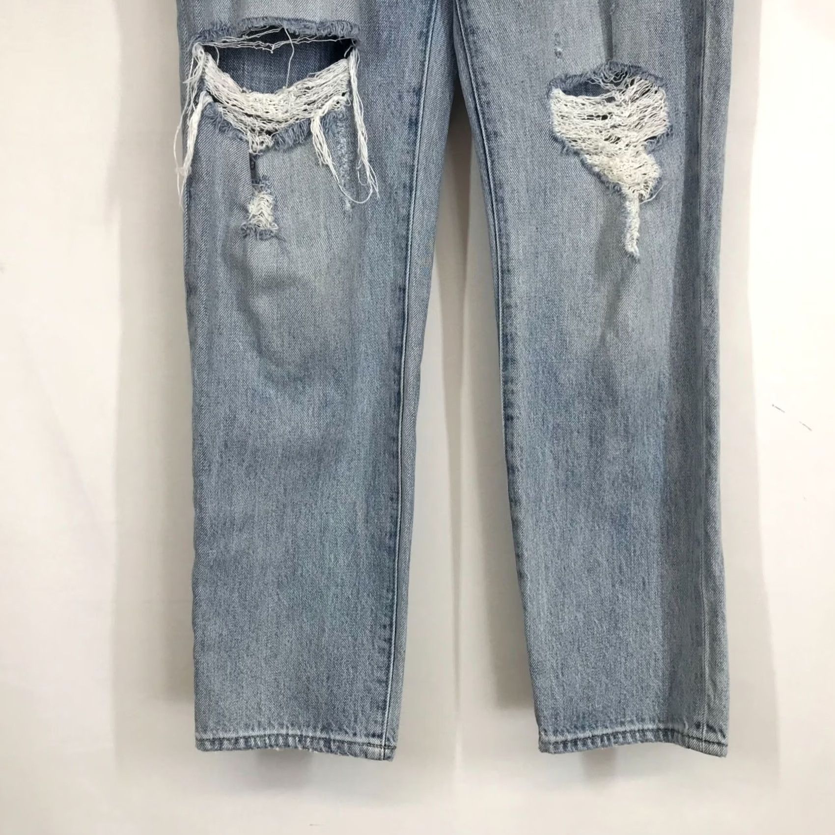 Madewell VINTAGE Madewell Jeans Womens 27 Blue WOMEN DENIM THE PERFECT DISTRESSED Size 27" / US 4 / IT 40 - 3 Thumbnail
