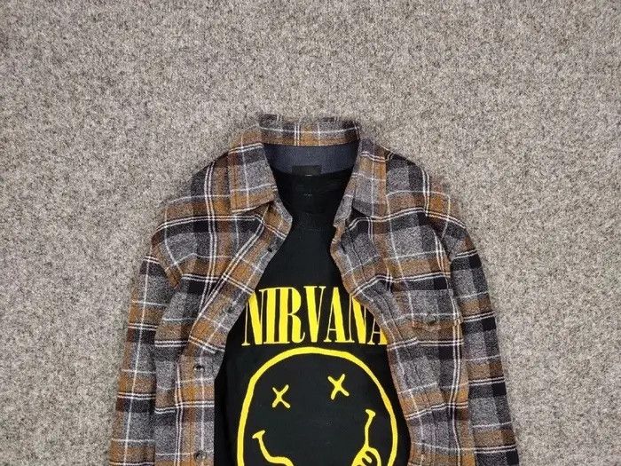 Flannel Vintage Flannel Shirt Plaid Checkered Travis Scott Style Size US S / EU 44-46 / 1 - 6 Thumbnail