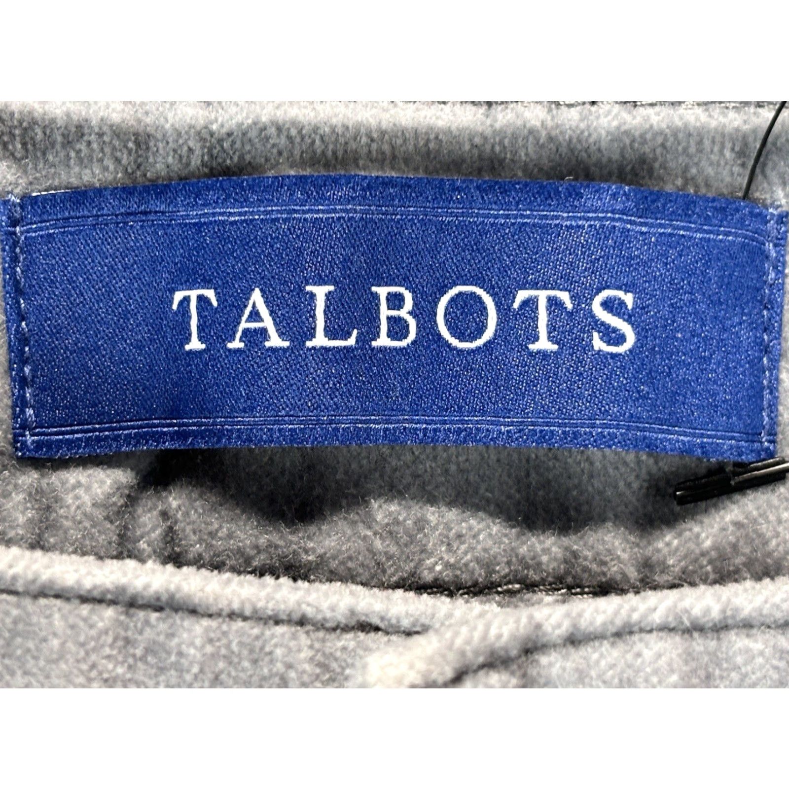 Talbots VINTAGE? No, not vintage. Talbots Velvet Pants - High Waist Straight Leg - 18W Plus - Gray - 5 Pocket - Women - Pants Size 40" / US 18 - 5 Thumbnail