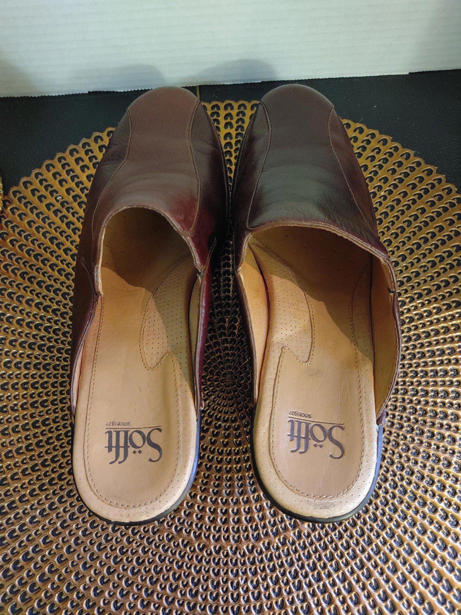 SOFTMACHINE Sofft Leather Mules Size 9.5 Size US 9.5 / IT 39.5 - 5 Thumbnail