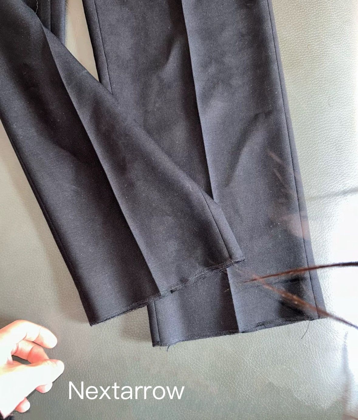 Celine Celine 2019SS first generation double pure wool trousers Size US 44 / EU 60 - 2 Thumbnail