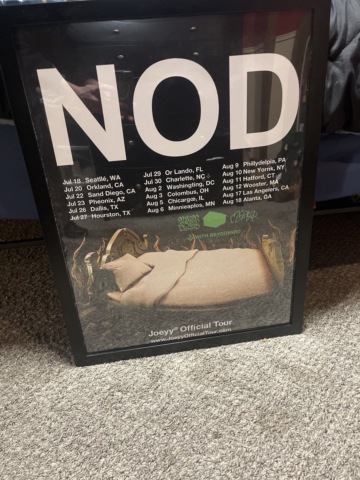 Other Joeyy Shed Theory Nod Tour Poster Size ONE SIZE - 1 Thumbnail