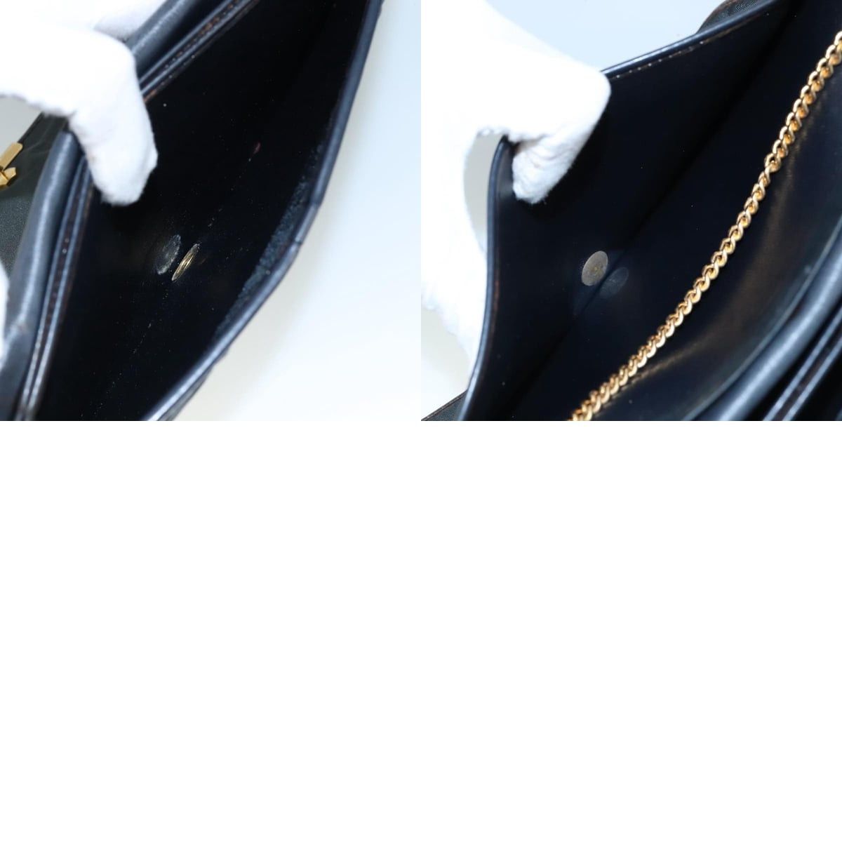 Dior DIOR Chain Shoulder Bag Nylon Navy Size ONE SIZE - 13 Thumbnail