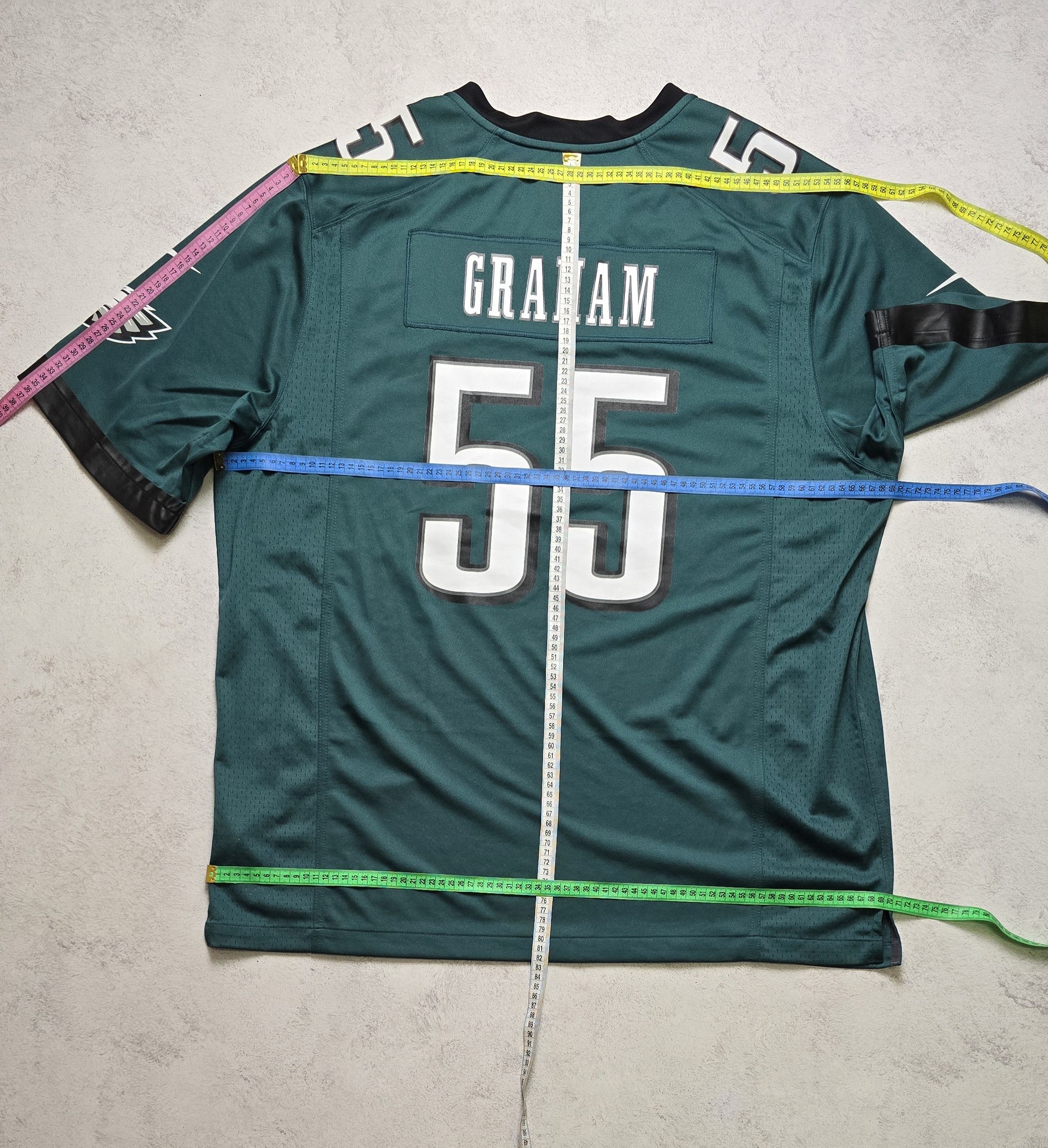 Nike Brandon Graham #55 Eagles Nike Super Bowl LIX Champs Jersey Size US XXL / EU 58 / 5 - 4 Thumbnail